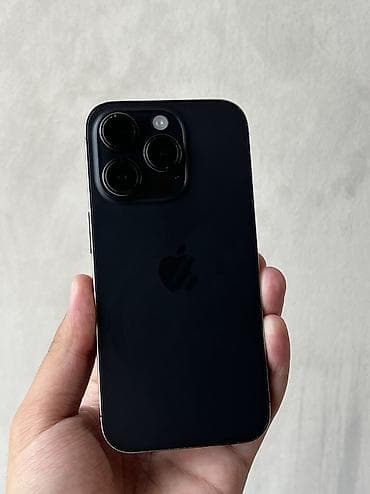 iphone 14 pro бу: IPhone 14 Pro, Б/у, 128 ГБ, Черный, Чехол, 81 % — 2