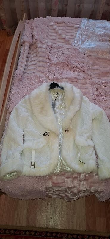 воротничок бижутерия: Шуба, Короткая модель, S — 1