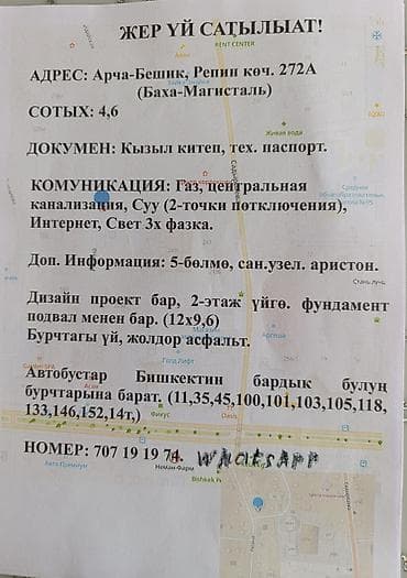 ул репина: Продается жилой дом с участком в мкрн Арча-Бешик, ул. Репина, 272А — 1