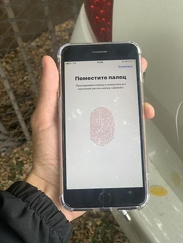 iphon 8 plus: IPhone 8 Plus, Б/у, 64 ГБ, Черный, Чехол, 100 % — 9