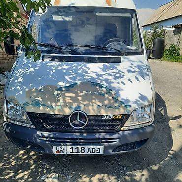 Транспорт: Mercedes-Benz Спринтер: 2004 г., Дизель, Фургон — 1