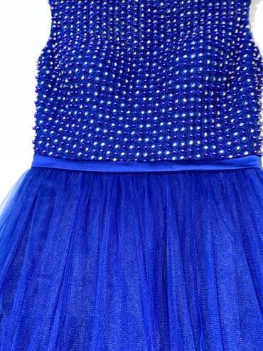 бордовые платья на выпускной: Вечернее платье, Пышное, Длинная модель, Без рукавов, M — 4