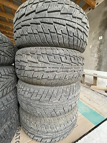 can am: Шины 185 / 50 / R 20, Зимняя шипованная, Б/у, Комплект, Внедорожные (АТ/МТ) — 2