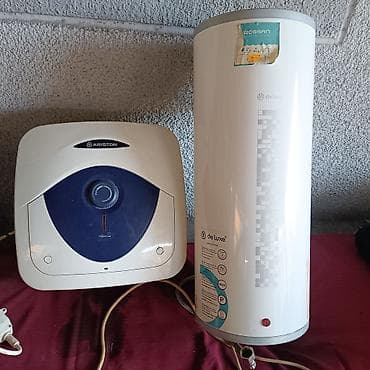 тена на аристон: Водонагреватель накопительный de luxe (вертикальный/настенный) б/у 15л — 3