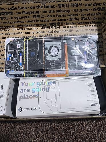 microsoft surface: Продаю Steam Deck LCD в идеальном состоянии, без царапин, Память — 5