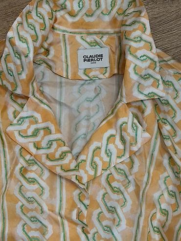 джуси кутюр: Костюм Claudie Pierlot (Paris) – рубашка + свободные брюки — 2