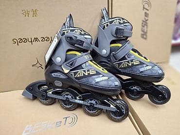 коньки купить бишкек: Раздвижные роликовые коньки фирмы TIAN-E, Качественные материалы — 2