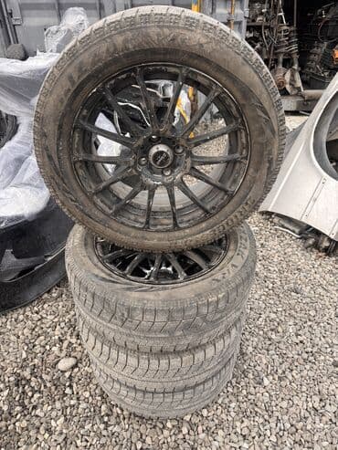 колпак матиз: Колеса в сборе 205 / 55 / R 16, Лето, Б/у, Комплект, Легковые, Литые, отверстий - 4 — 2