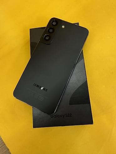 Samsung Galaxy S22, Б/у, 256 ГБ, цвет - Черный
