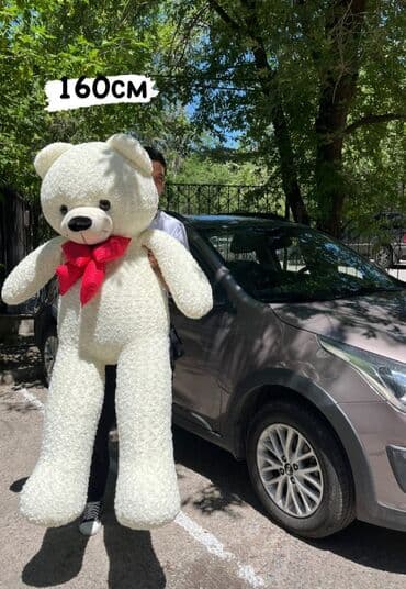 мишка 2 метра цена бишкек: Большой мишки размер 2мр продаётся. Хороший ручной качество супер — 7