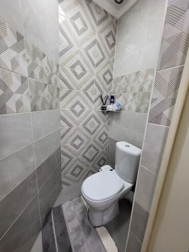 южные микрорайоны бишкека: 2 комнаты, Бытовая техника, Домофон, Интернет, Wi-Fi — 9