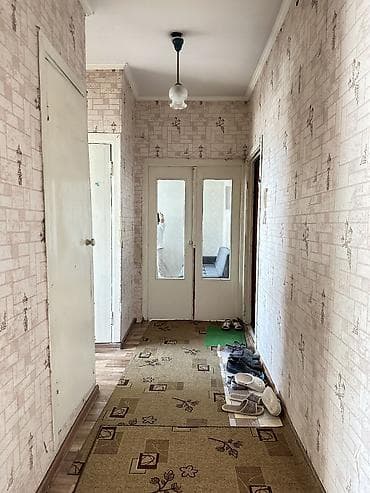 flat osh: 2 комнаты, 44 м², 6 мкр 104 серия, 3 этаж — 6