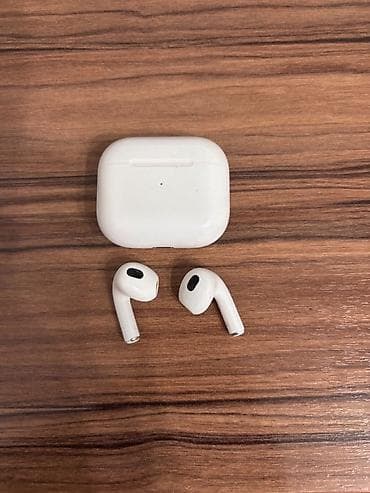Беспроводные вкладыши наушники, Apple, Airpods 3, Б/у — 1
