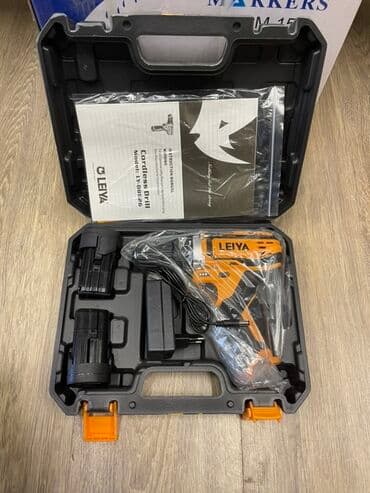 электро отвёртка: Аккумуляторная дрель-шуруповерт LEIYA D-8626 Шуруповерт щетычный — 4