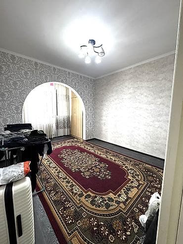 2 комнаты, 67 м², Ак-Кеме (старый аэропорт) 106 серия улучшенная, 9 этаж, Старый ремонт — 5