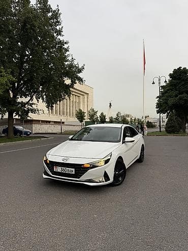 byd e7: Hyundai Avante: 2021 г., 1.6 л, Автомат, Гибрид, Седан — 9