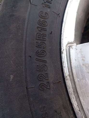 Колеса в сборе 225 / 65 / R 16, Зима, 1 шт, Легкий коммерческий транспорт (C/LT), Литые, отверстий - 5 — 4