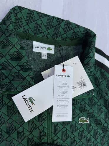 Прокат одежды: Мужской спортивный костюм, L, XL, Lacoste, Новый, цвет - Зеленый, Самовывоз — 2