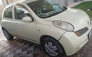 даево матиз 1: Nissan Март: 2002 г., 1.3 л, Автомат, Бензин, Хетчбек — 2