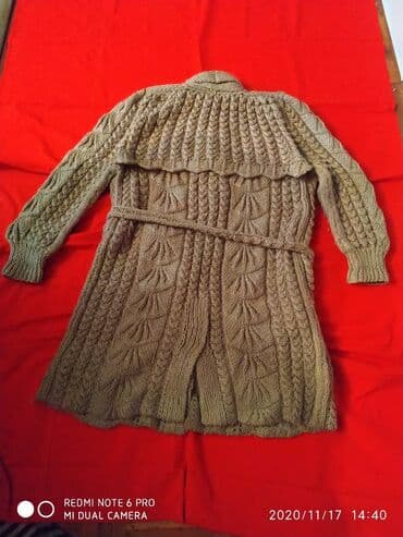 брендовые кардиганы: Кофта, С поясом, Удлиненная модель, На пуговицах, Осень-весна, 4XL — 6