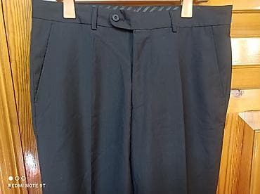 шерстяные брюки: Классические мужские брюки - Два варианта: 1) Темно‑синие/черные со — 10