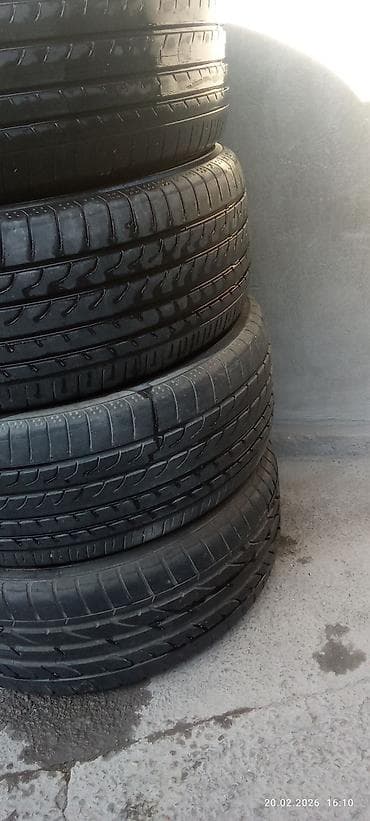 Шины 225 / 55 / R 17, Лето, Б/у, Комплект, Легковые, Япония, Yokohama at lalafo.kg Шины 225 / 55 / R 17, Лето, Б/у, Комплект, Легковые, Япония, Yokohama