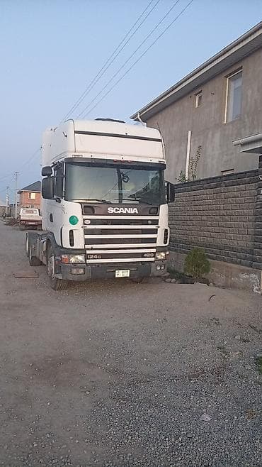 prius prim: Тягач, Scania, 2002 г., Шторный — 6