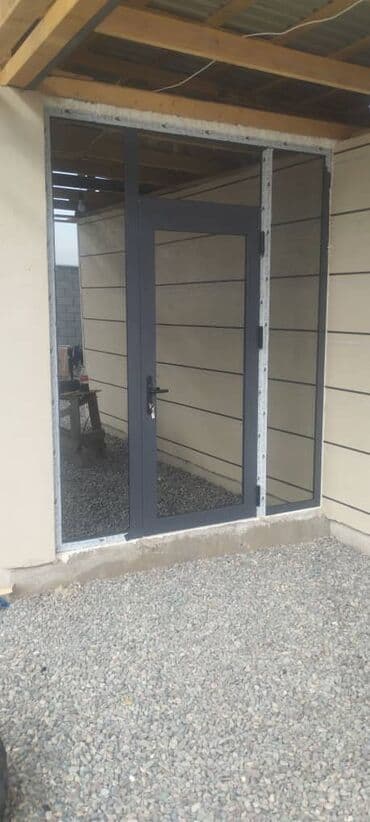 айнек эшик: Пластиковые окнадвери витражи. Компания "МЕГА — 5