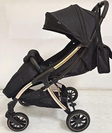 Коляска, Другой бренд, цвет - Черный, Б/у, Самовывоз, Платная доставка