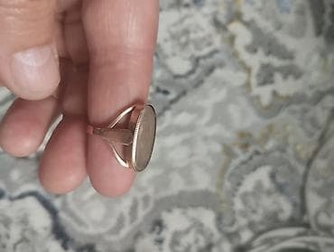 калцо серебро: Печатка/перстень с овальной площадкой. - Материал: выглядит как — 1