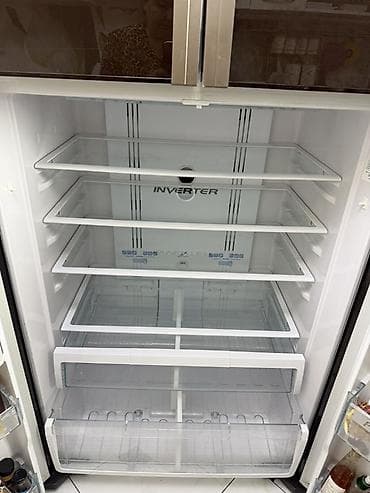 Техника и электроника: Холодильник Hitachi, Side-By-Side (двухдверный), No frost — 7