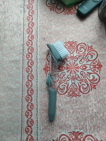 березовый веник: Щётка для мытья посуды с резервуаром для моющего средства. - Жёсткая — 2