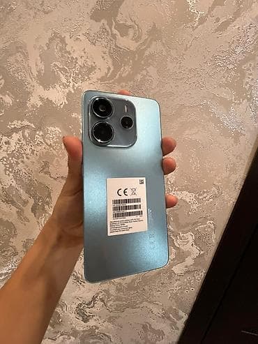 Redmi, Redmi Note 14, Новый, 128 ГБ, цвет - Голубой, 1 SIM