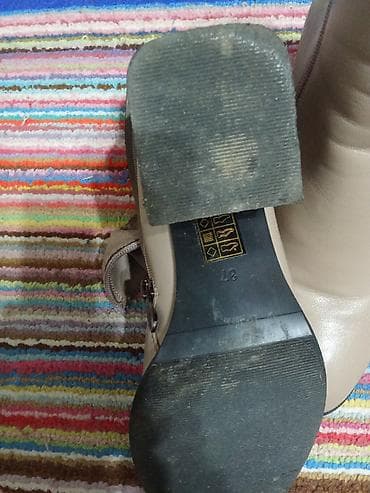 джинсы багги мужские: Женские ботильоны белые - Форма носка: квадратный - Материал верха — 6