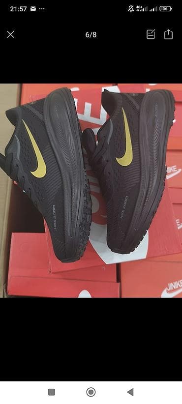 nike react: Мужские кроссовки, 40, Nike, Новый, цвет - Черный, Самовывоз, Платная доставка — 2