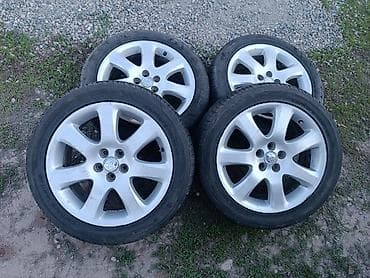 Колеса в сборе 215 / 50 / R 17, Лето, Комплект, Легковые, Литые, отверстий - 5