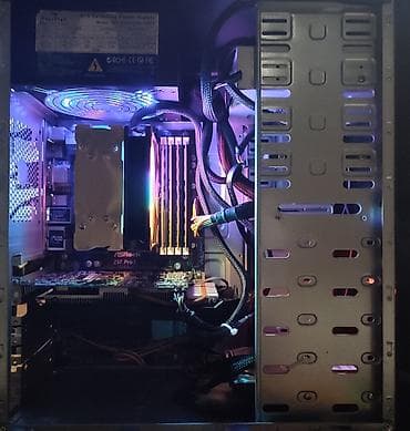 pc servise: Компьютер, ОЗУ 16 ГБ, Игровой, Intel Core i7, NVIDIA GeForce GTX 1060, HDD — 1