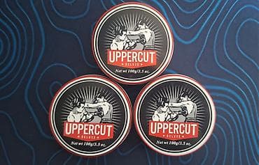 pro force: UPPERCUT DELUXE POMADE — мужской стайлинг для волос в жестяной банке — 1