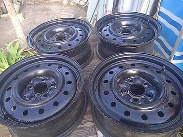 Железные Диски R 16 Комплект, отверстий - 5, Б/у