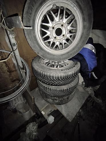 шины бу бишкек 15: Дөңгөлөктөр монтажда 195 / 65 / R 15, All-season, Комплект, Куйма, тешиктери - 5 — 2