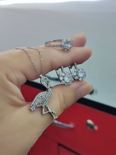 свадебные наборы ручной: Серебро 925 пробы Размеры имеются Для заказа пишите на Ватсапп — 2