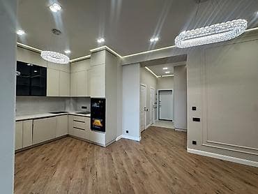 Кыймылсыз мүлк: 2 бөлмө, 57 м², 7-мкр Элитка, 14 кабат, Евро оңдоо — 1