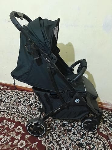 каляска прогулочная: Коляска, Другой бренд, цвет - Черный, Новый — 2