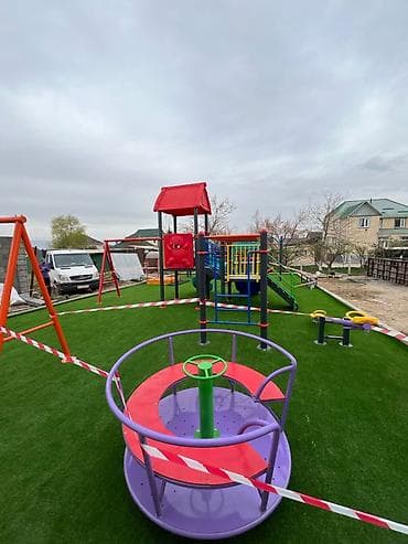 детские игровые площадки: Детская площадка Для улицы — 6