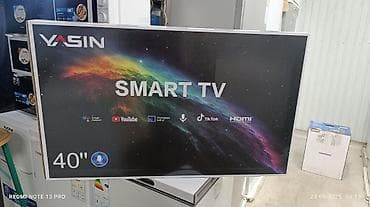 телефизоры: Срочная акция телевизор Yasin 40 cmart интернет Экран защитный слой — 1