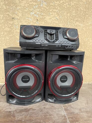 музыкальный центр купить: Мощная аудиосистема LG XBOOM с двумя напольными колонками и — 4