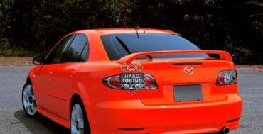 mazda: Задний спойлер Mazda 2003 г., Новый, Аналог — 2