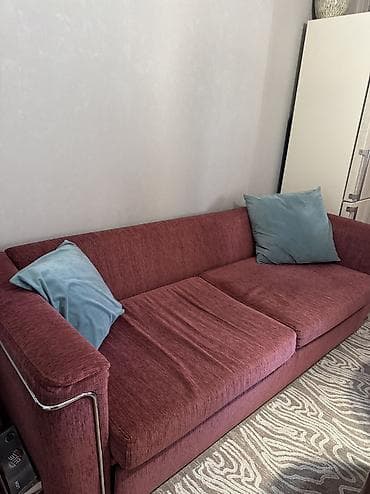 бу диваны бишкек: Прямой диван, Б/у, Трехместный — 1