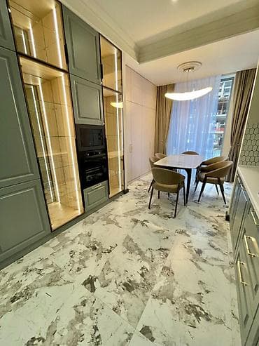Продажа квартир: 3 комнаты, 109 м², Асанбай мкр Элитка, 2 этаж, Дизайнерский ремонт — 4