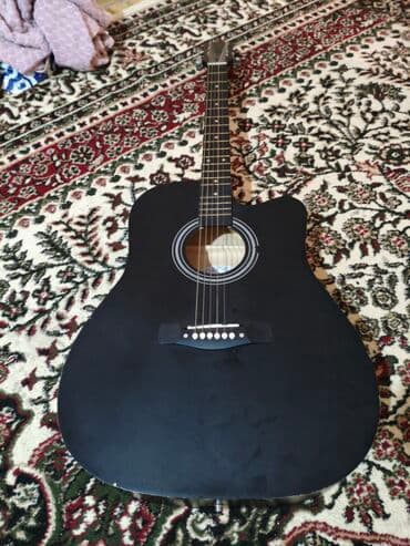 Комуздар: Акустическая гитара 6-струнная, корпус формата дредноут с вырезом — 4